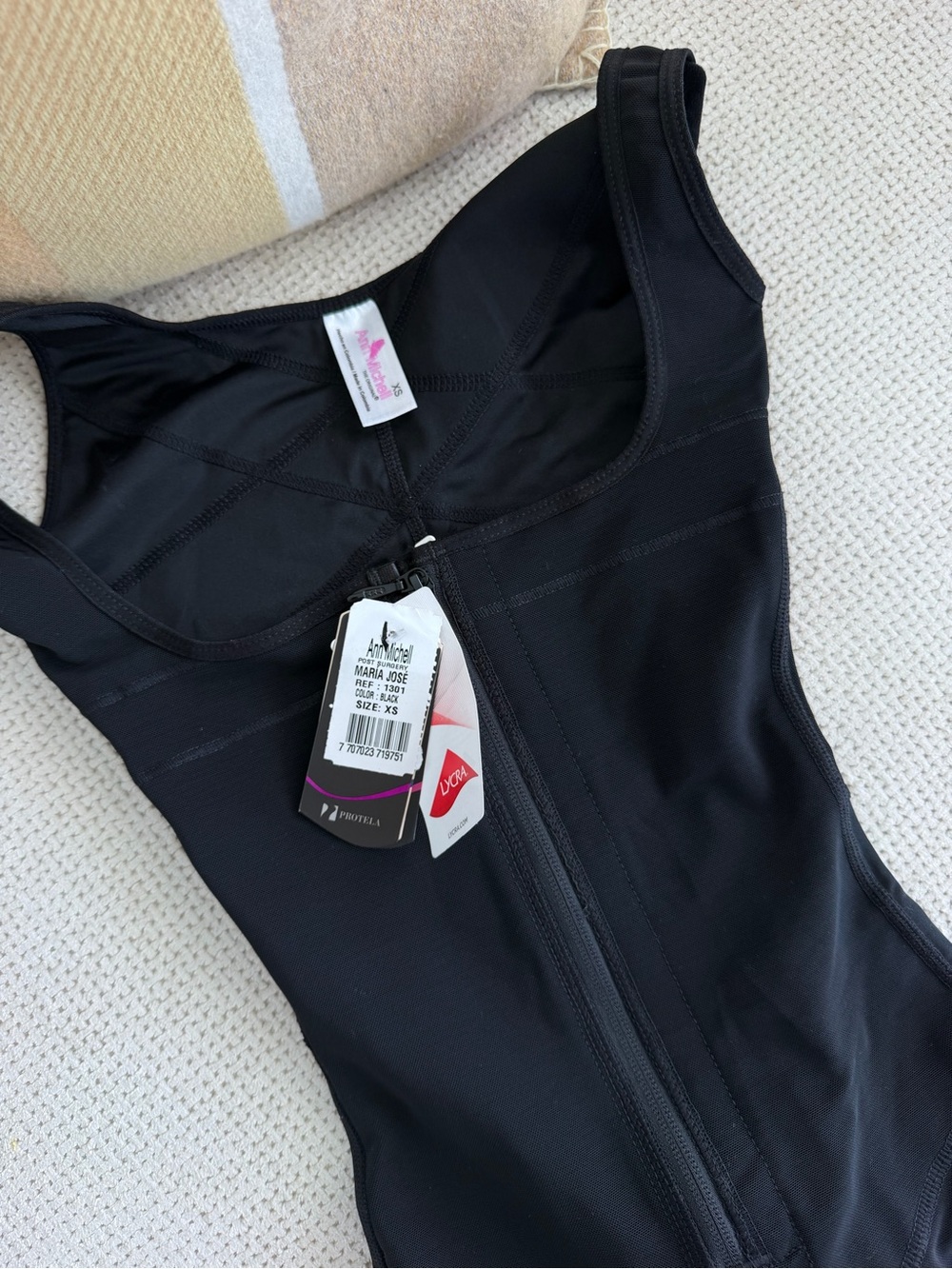 Ann Michell Post Surgery Full Body Shaper "Maria José" – Black (XS) — NWT - Picture 2 of 3